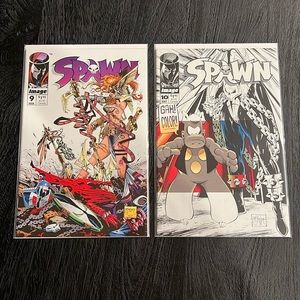 Spawn #9 & #10 Set by Todd McFarlane